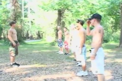 Two Country fellows Wrestle nude Then blow Each Other