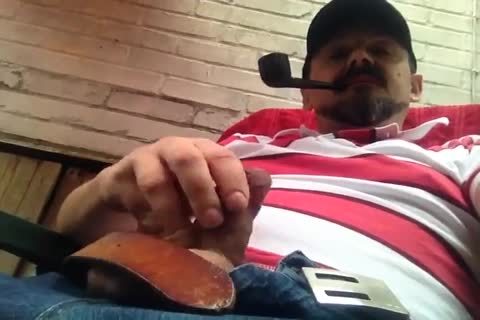 Pipe Smoking And jerk off
