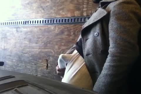 another Vid discharged At The Tire Yard Last Winter. This Time, Inside The Back Of The Truck. I'm Wearing My Longjohns And Briefs And There's Some Ser