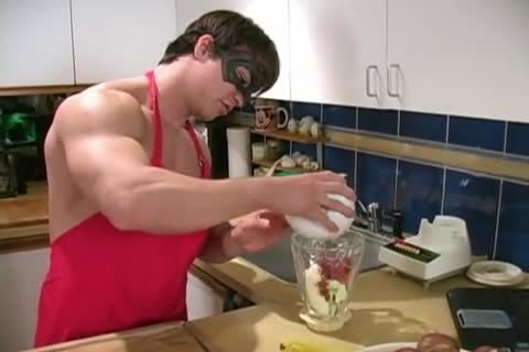 in nature's garb Chef, wild Muscles, large wang And Surprise