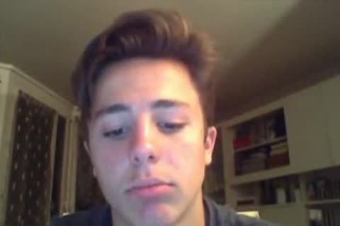 French lovely lad Cums On webcam, lusty Bubble wazoo, taut hole