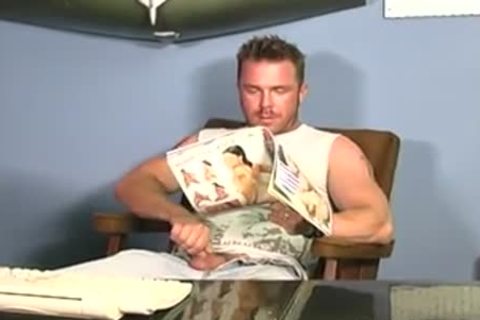 brawny White lad Makes Love With A dark chap