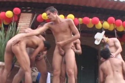 naked Latin Chulo Party