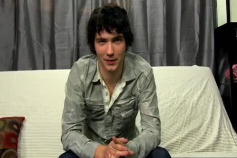 twink Josh Bensan Interviewed Then Wanked His wang
