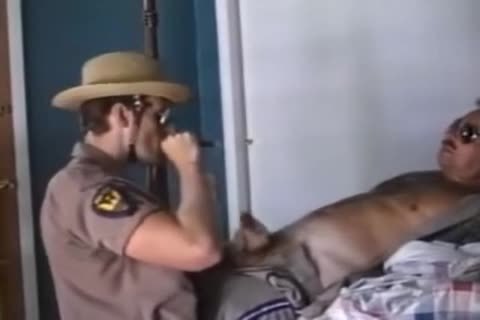 Cowboy Sheriff Sucks Off A Cop