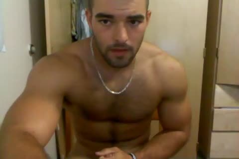 Straight Hunk Cums
