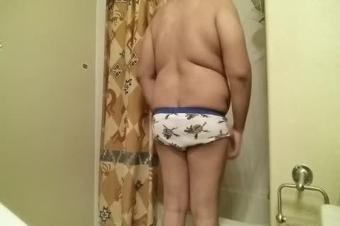 tiny cock chubby lad likes To Show Off before, Inside, And After Shower