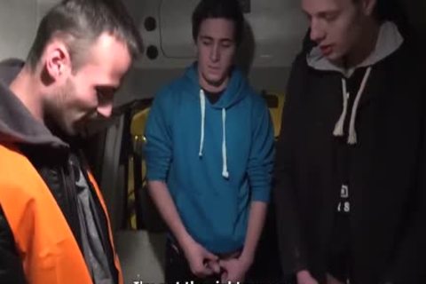 bare Foursome At The Parking