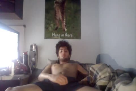 Beating His rough cock