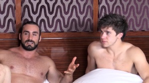 Str8ToGay - Brandon Evans touches big dick