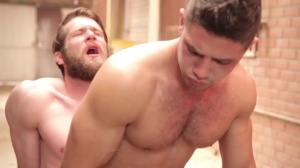 Gods Of Men: Colby Keller beside Dato Foland rough rimming