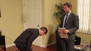 The Gay Office: Lance Luciano fucking in the ass