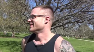 Str8chaser.com - Paul Wagner receiving facial scene