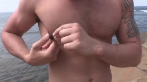 SeanCody.com: Athletic jock Frank bends over