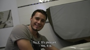 Czech Hunter - Masturbating beside very cute gay