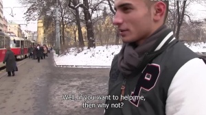 Czech Hunter - Slim blond handjob in hotel