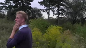 CzechHunter - Innocent gay private receiving facial in park