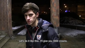 CzechHunter - Very slim friend doggy fucking in the bed