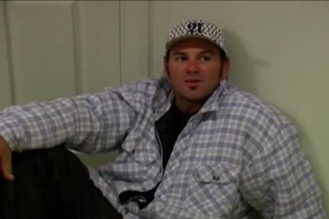 bushy Blue Collar boy