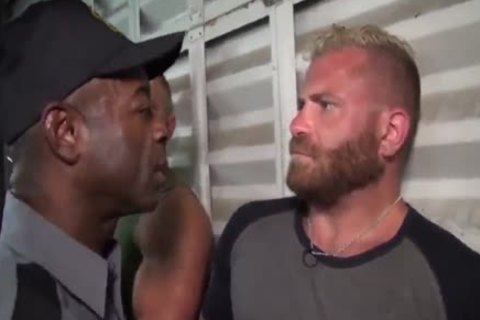 Interracial dick sucker