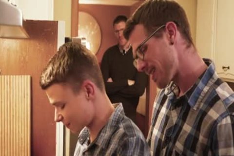 man Satisfies Two men