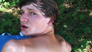 CzechHunter: Athletic amateur doggy fucks outdoors