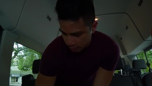 Str8 Chaser: Chick Axel Kane nailed by big dick Kye Storm