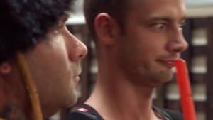 MenOfUK.com - Piercing and inked Damon Heart doggy fucking