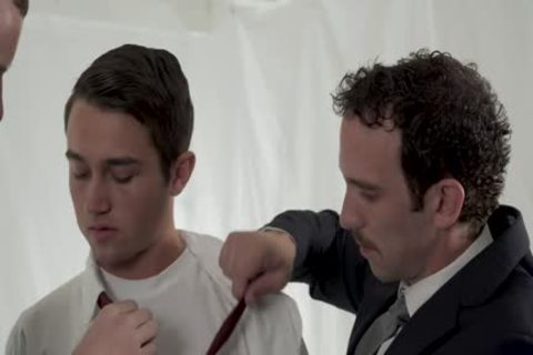 Hung hairy twinks Have A raw 3some