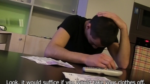 DebtDandy: Czech guy sexy dancing in the kitchen