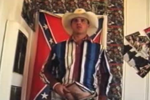 Redneck Cowboy Works His Hard hirsute 10-Pounder