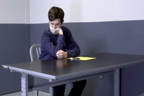 Hung Mall Cop pounds A pretty lad