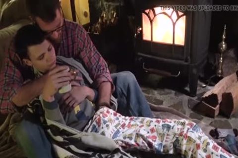 Daddy Warms Up His fine Bottom lad By banging Him Hard