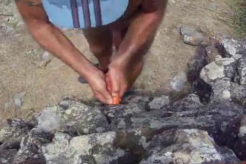 Cocaman large 10-Pounder daddy man Outdoor Exhibitionist Compilation