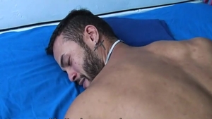 handsome smutty LATINO Nailed