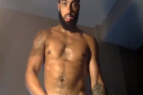 sleazy Brazilian Showing His shaggy penis