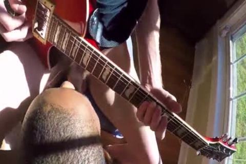 deep fellatio With large Cumshots With My Guitarist