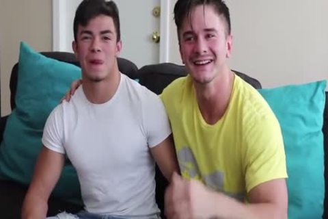 Fit Ripped Teenage Jerks And Goes Up