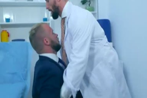 Dr bonks wazoo With His Suit On