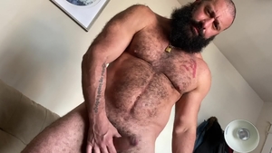 MenOver30.com - Bear Alex Tikas homemade masturbation