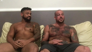MenOver30.com - Couple Filipe Duran getting a facial