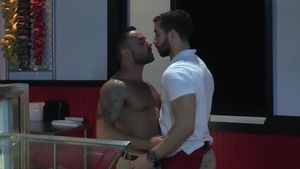 RagingStallion: Bruno Bernal with Lucas Allen masturbation