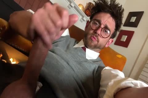 Harry Potter Pulls Out His large cock After Magic Lessons