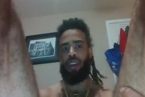 man With A worthwhile booty Fondling And Masturbating With A dildo In His darksome hole