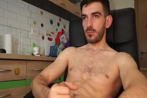 boy wanking In Live