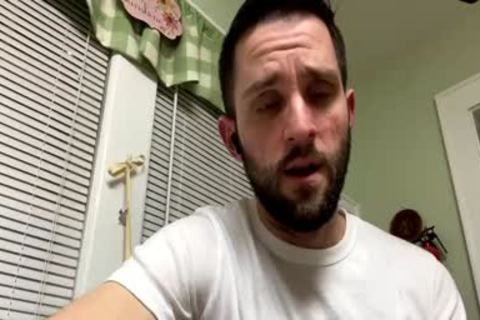 hairy man Cums In Live whilst stroking