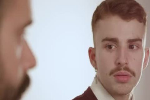 Father Needs To Give A Catholic lad A Discipline