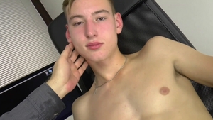 EastBoys.com - Twink boy Handjob POV massage
