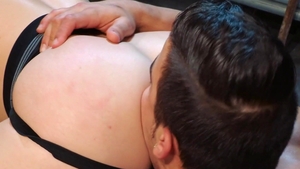 HotHouse - Jacob Taylor wearing suit jerking big dick