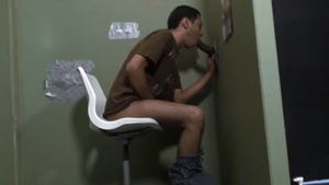 GloryholeAndHandjobs: Loud sex as well as naughty gay Hot Boi